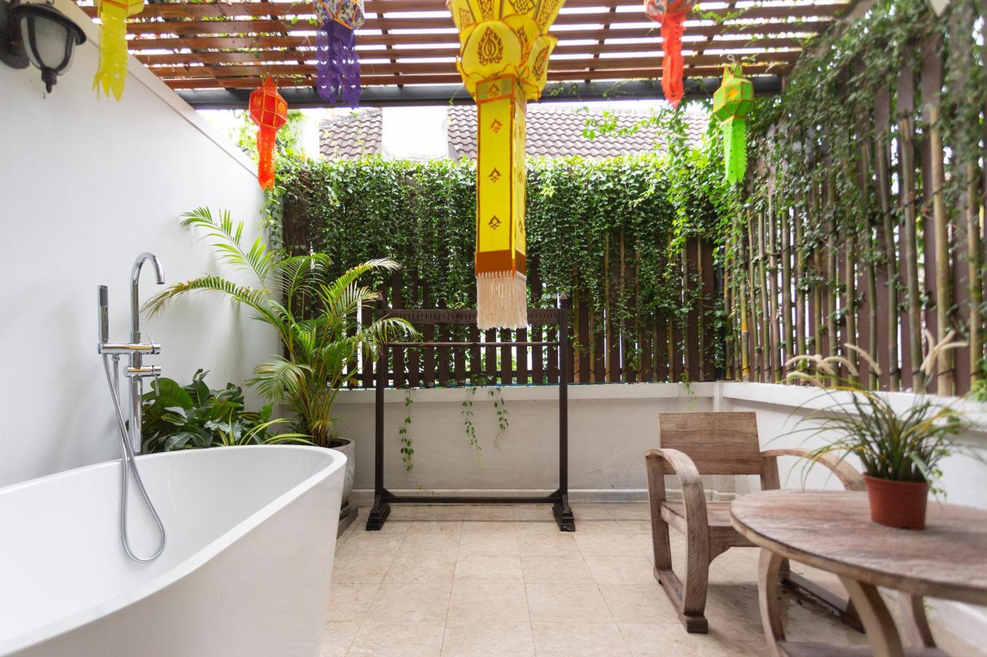 Pran@Kumuang Boutique House Hostel Chiang Mai Bagian luar foto